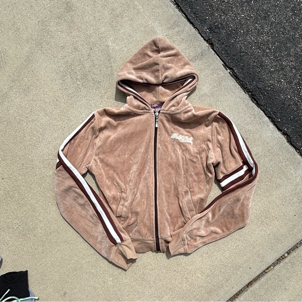 Hale Bob Brown Velour Jacket